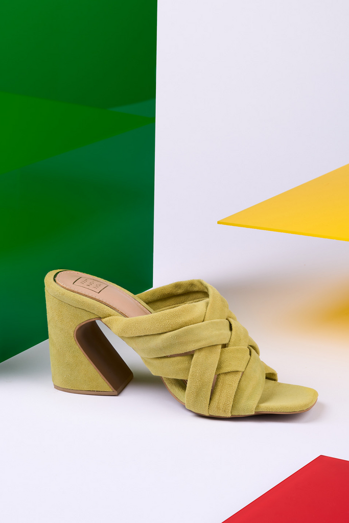 Designer, Leather, Suede, Heels, Footwear, Shoes, Luxury, Premium, Office Wear, Partywear,  Casual, Stylish, Evening Wear, Modern, Classic, Comfortable, Sustainable,  Lime Green Heels, Bright Green Heels , Neon Heels, Soft & Comfortable Heels, High Heels, Bandage Heels, Strappy Heels, Heel Your Sole, Lime Green
